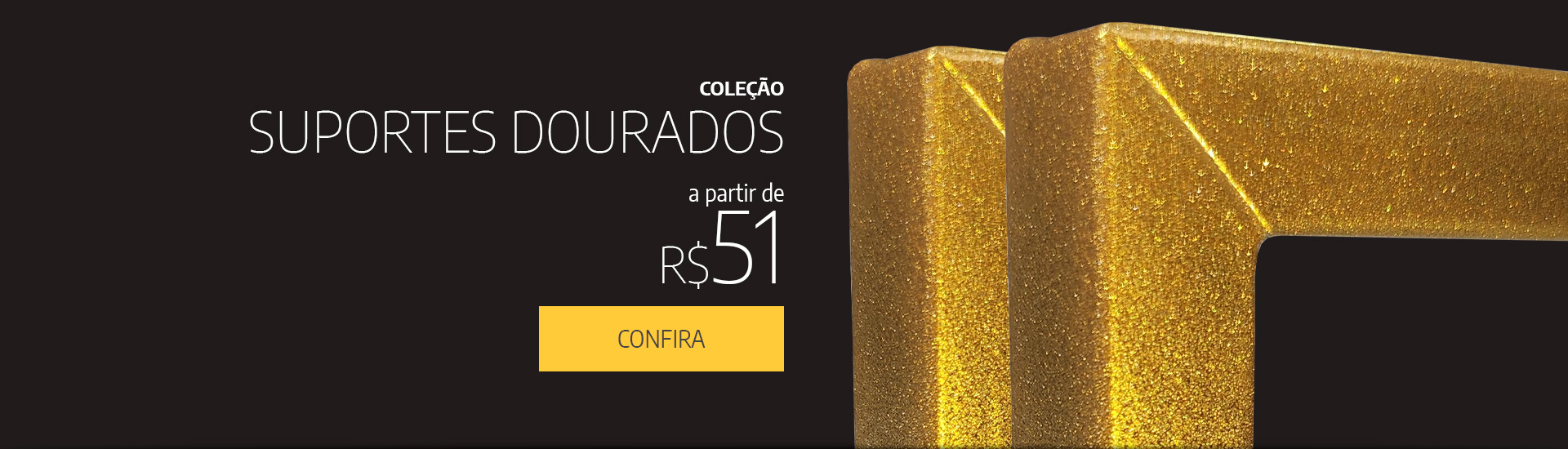 Suporte Dourado