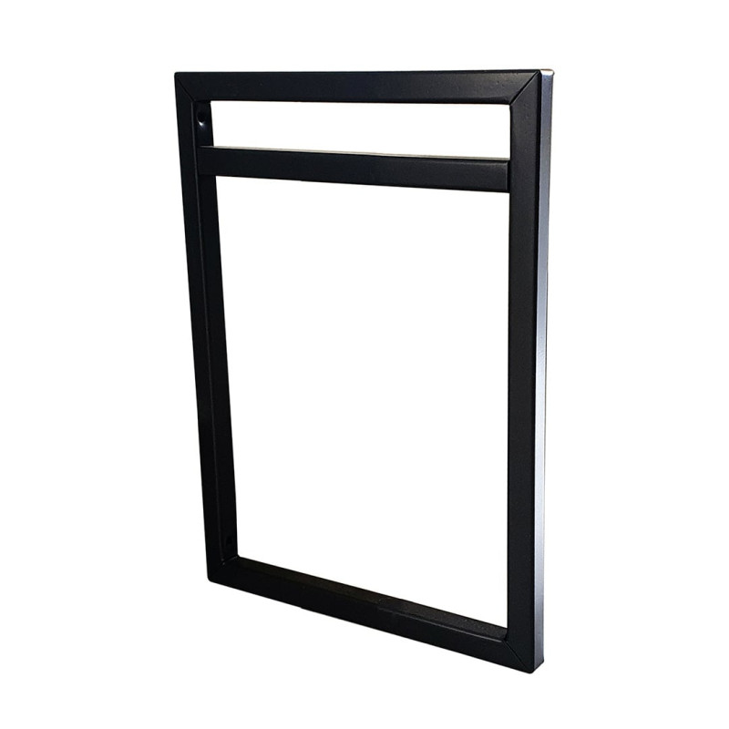 Suporte Garbella Estilo Industrial Duplo de Parede para Prateleiras de 20cm