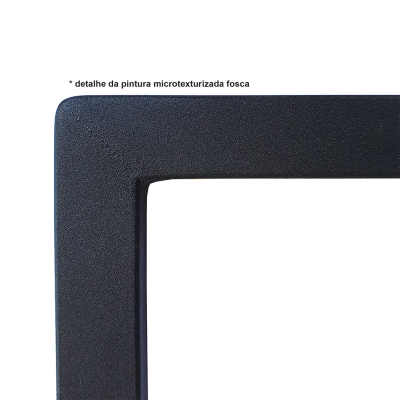 Suporte Estilo Industrial Duplo de Parede para Prateleiras de 15cm