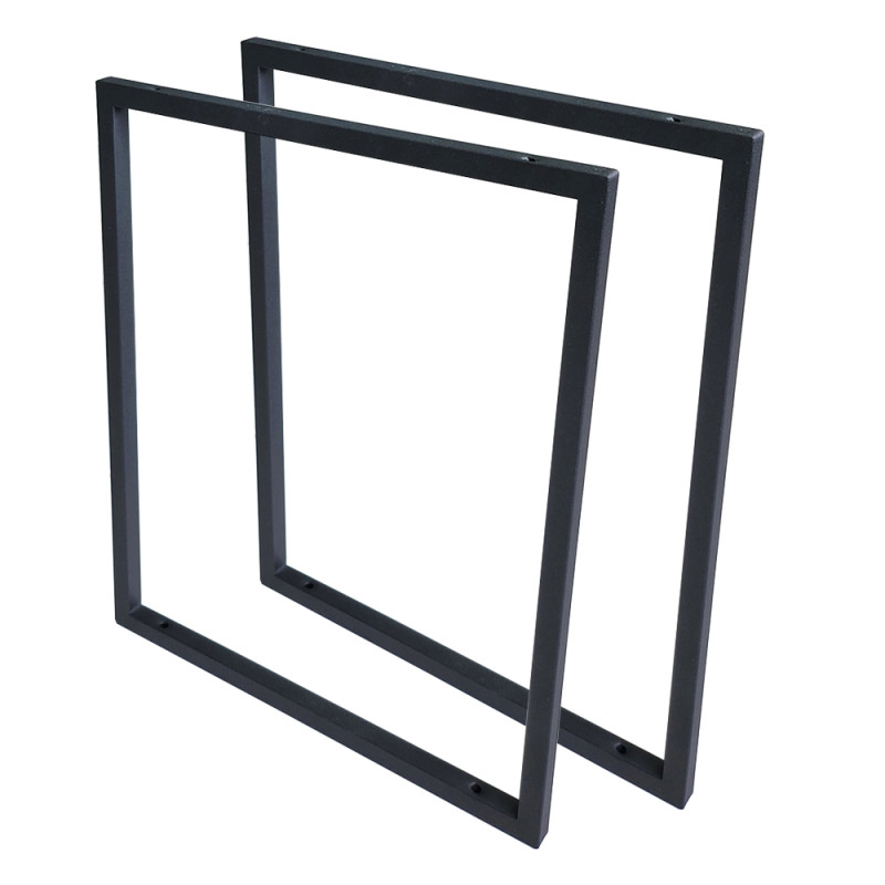 Par de Suportes Estilo Industrial Simples de Teto para Prateleiras de 30cm 