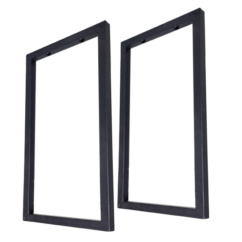 Par de Suportes Estilo Industrial Duplo de Teto para Prateleira de 20cm
