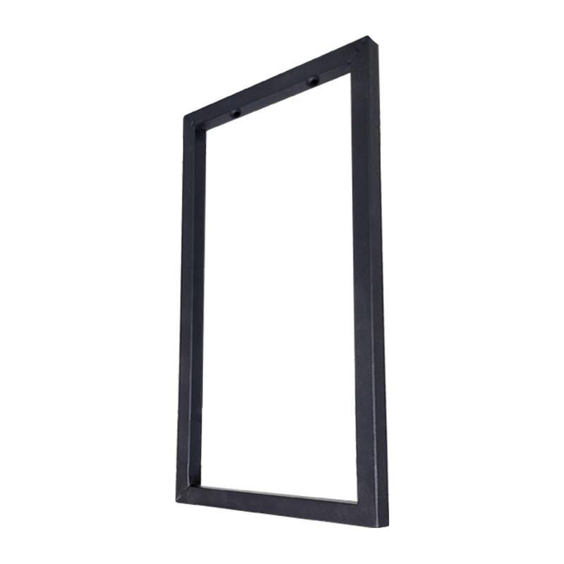 Suporte Estilo Industrial Simples de Teto para Prateleiras de 20cm