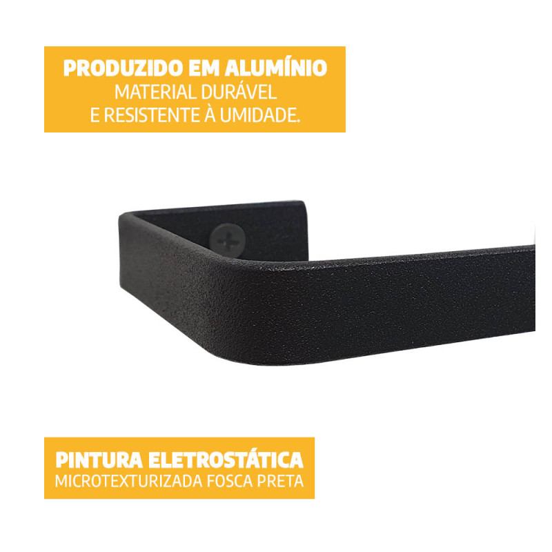 Porta Papel Higiênico Simples de Parede