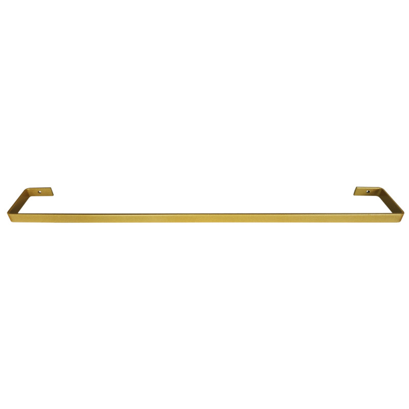 Toalheiro Simples de Parede 60cm Dourado