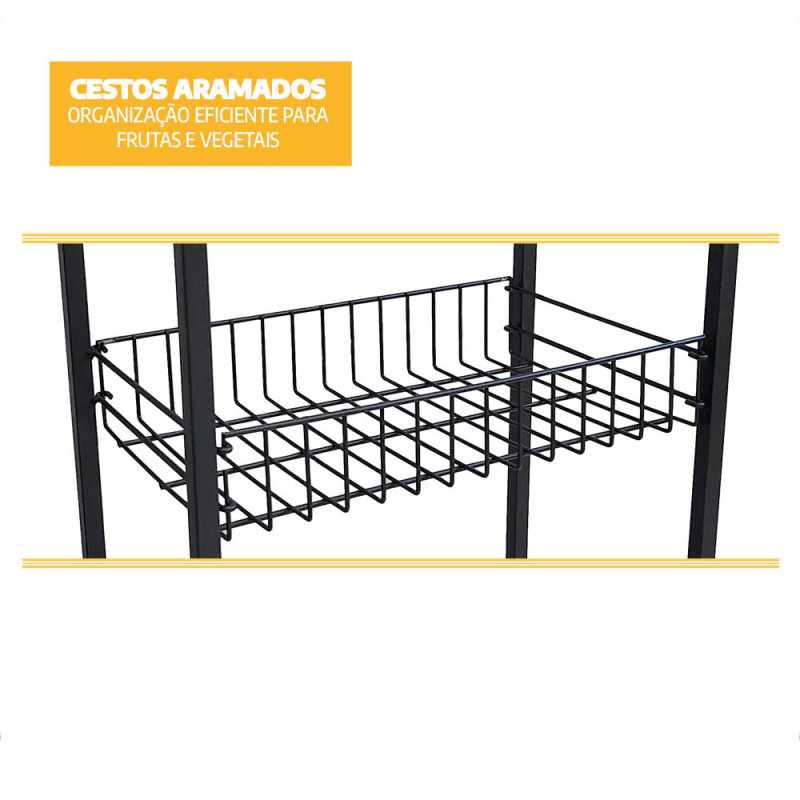 Organizador Multiuso 3 cestos