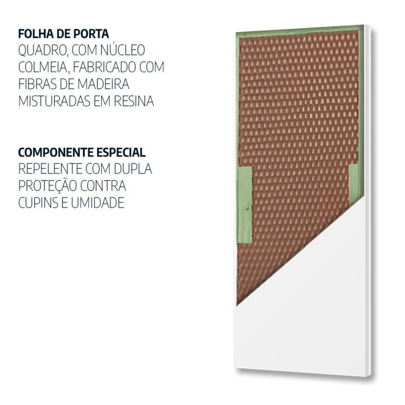 Kit Estrutura Perfetto com Porta Embutida
