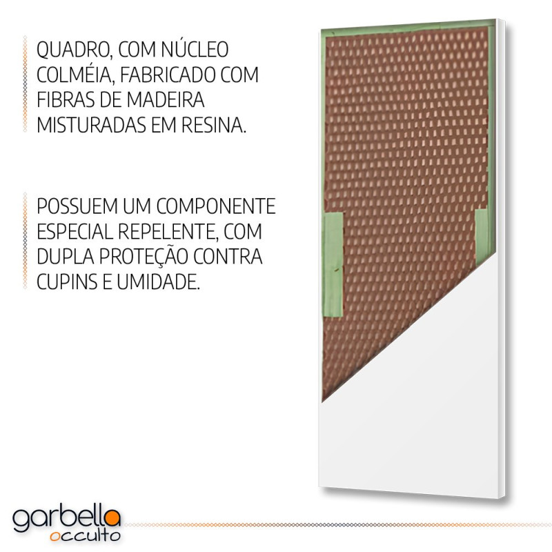 Folha De Porta Colméia Lisa Primer UV