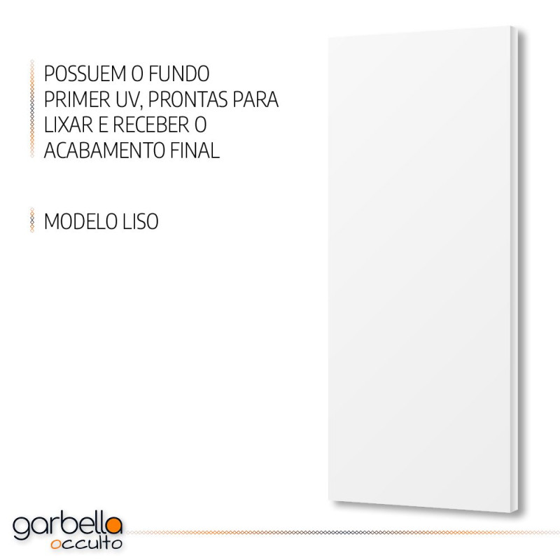 Folha De Porta Colméia Lisa Primer UV
