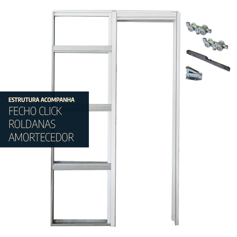 Estrutura Essenza para Porta de Embutir