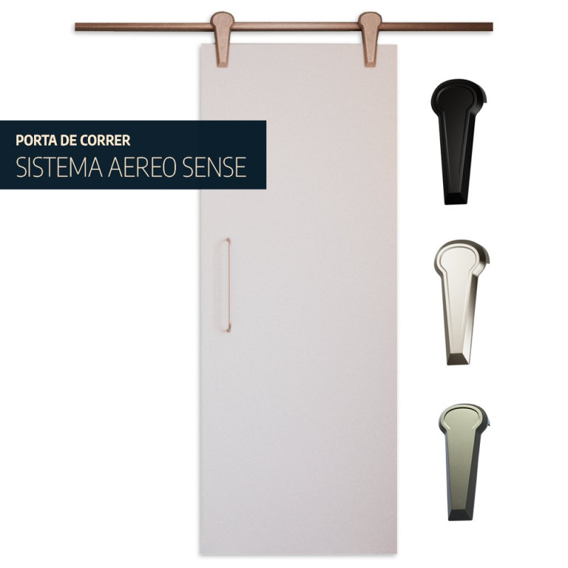 porta de correr com sistema aereo sense