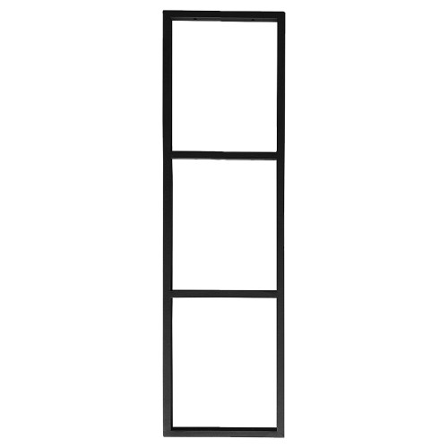 Suporte Estilo Industrial Triplo Teto e Parede Prateleiras 25cm 