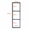 Kit Estante Suportes Duplos e Triplos para Prateleiras 30cm