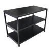 Sapateira Tulum com Prateleiras em MDF Preto