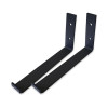 Par de Mãos Francesas Invertidas para Prateleira 25cm